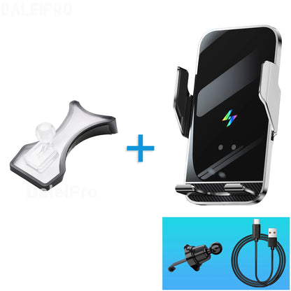 C Class Car Phone Holder Base with Wireless Charging