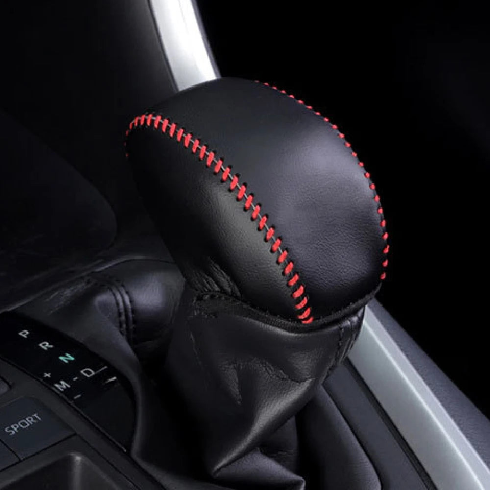 Gear Shift Knob Cover Leather