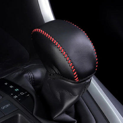 Gear Shift Knob Cover Leather