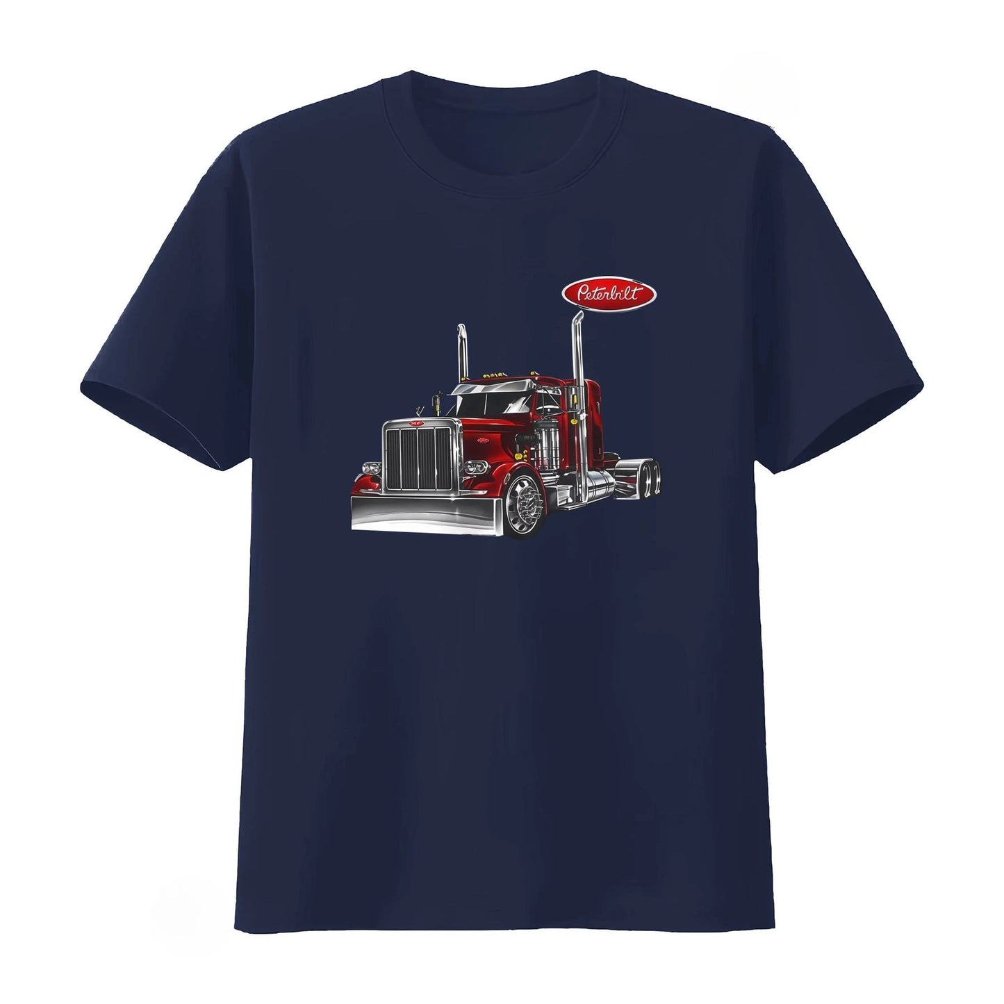 Trucker Graphic Cotton T-Shirt | Casual Streetwear Unisex Tee