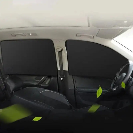 Magnetic Car Window Sun Shades - UV Privacy Curtains