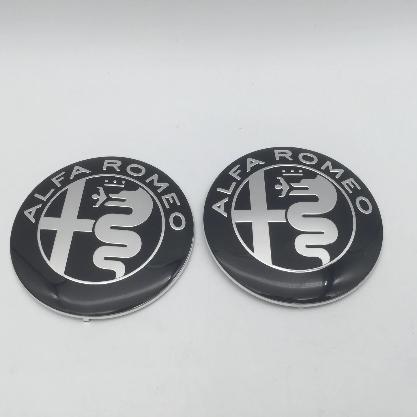 Car Hood Emblem Badge 7.4cm – Front & Rear Trunk Decal Sticker Set of 2