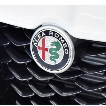 Car Hood Emblem Badge 7.4cm – Front & Rear Trunk Decal Sticker Set of 2