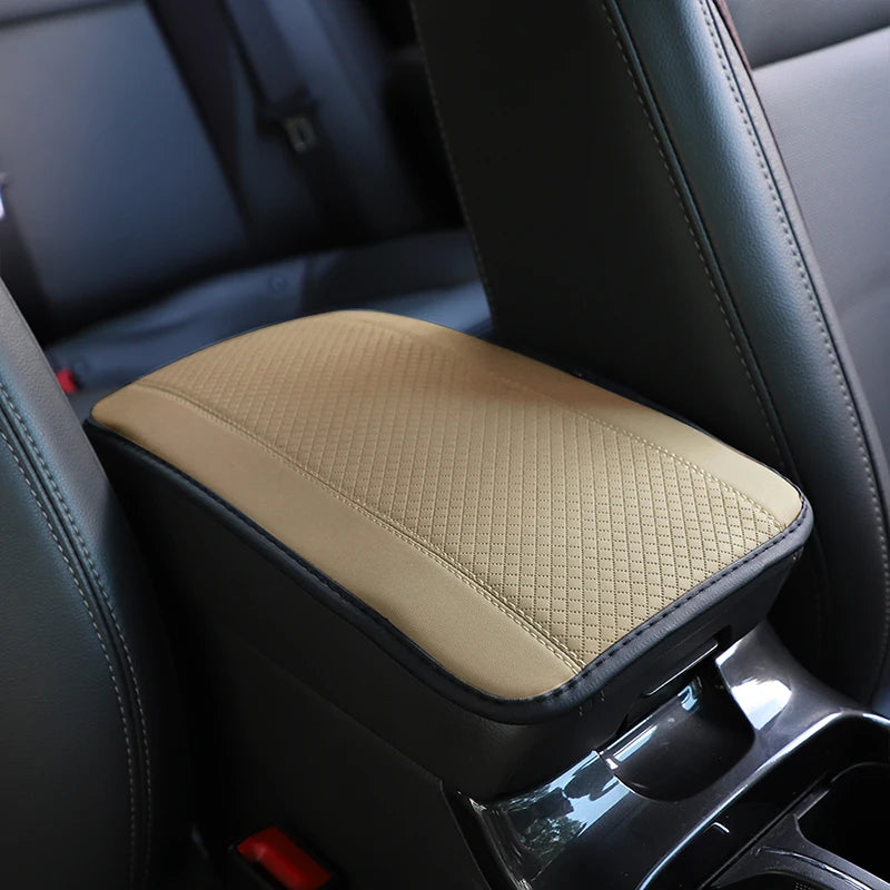 Embossed Car Armrest Pad Center Console