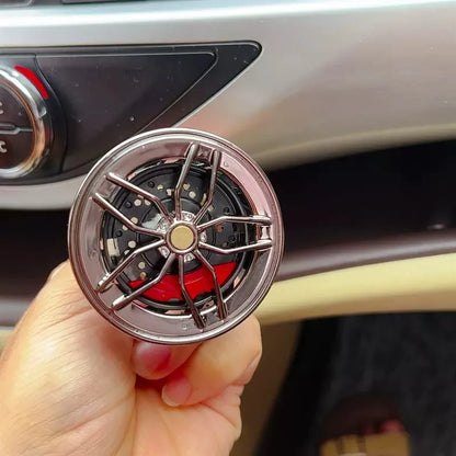 Rotating Magnetic Car Aroma Diffuser – Gyroscope Style