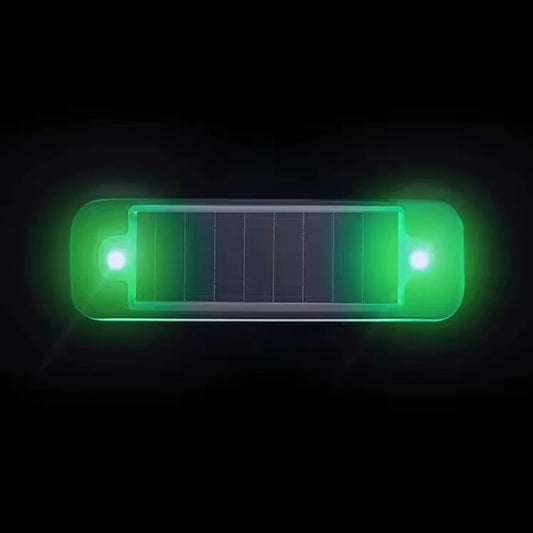 Mini Solar Car Anti-Theft Warning Light – Wireless LED Flashing Alarm