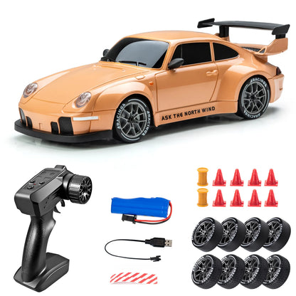 RC Drift Car 1:24 – 4WD High Speed Remote Control Car with LED Lights