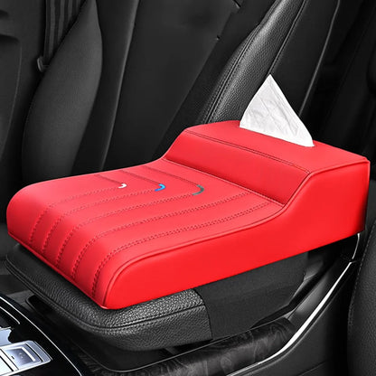 Car Armrest Box Pad – Memory Foam & Leather, Thickened, 8 Colors