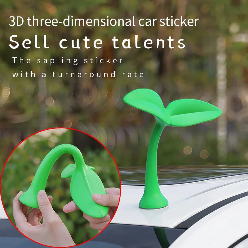 3D Car Roof Ornament | Decorative PU Sticker