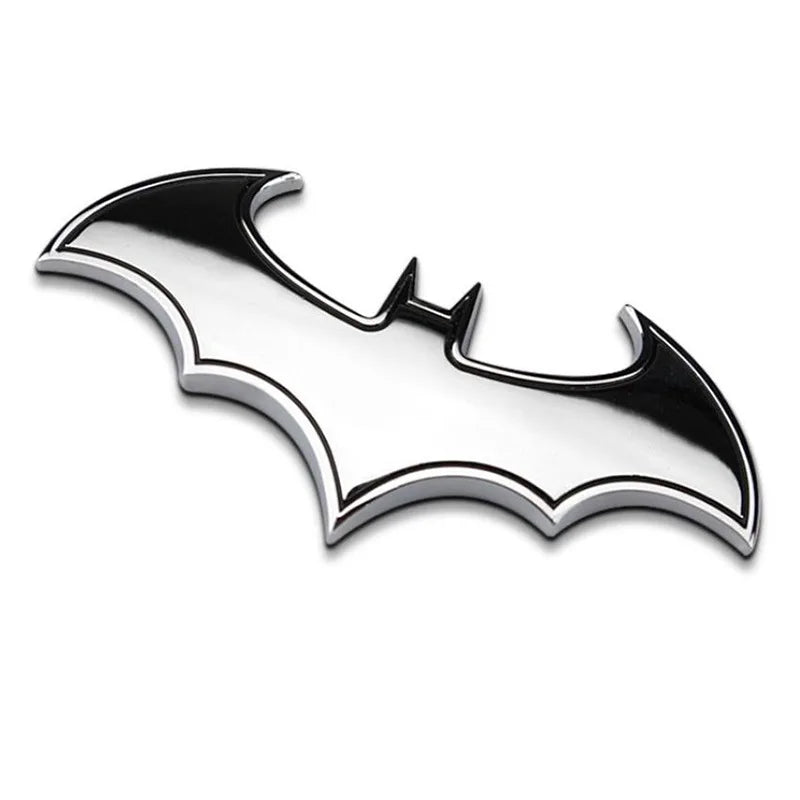 3D Bat Car Emblem Badge