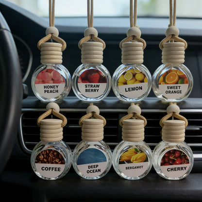 Car Air Freshener Essential Oil – Long-Lasting 180-Day Fragrance (9 Scents)