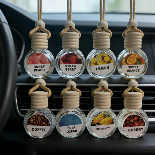Car Air Freshener Essential Oil – Long-Lasting 180-Day Fragrance (9 Scents)