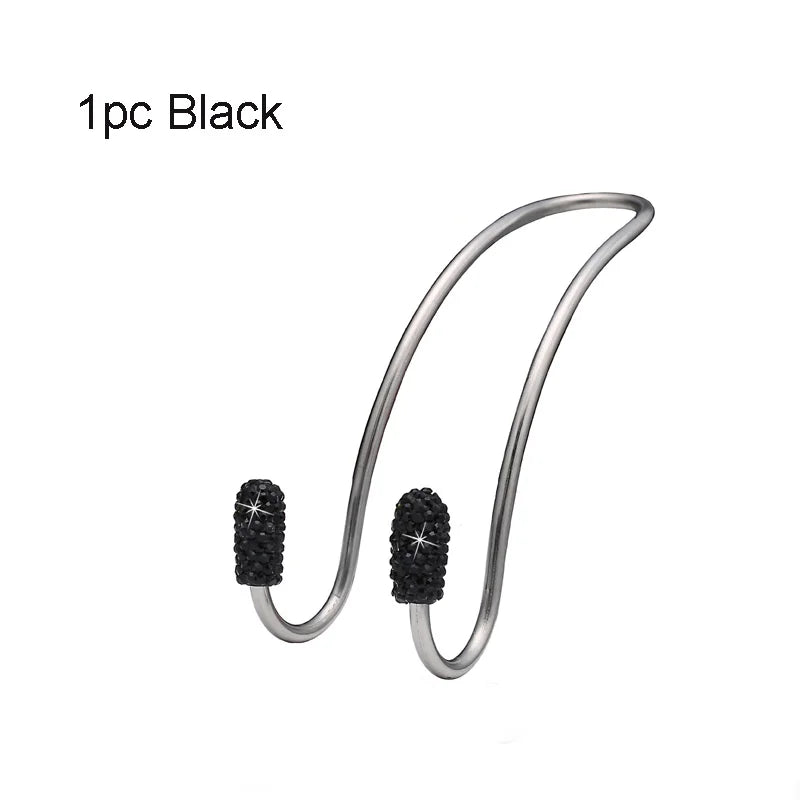 Rhinestone Car Headrest Hook | Bling Bag Hanger for Car Seat