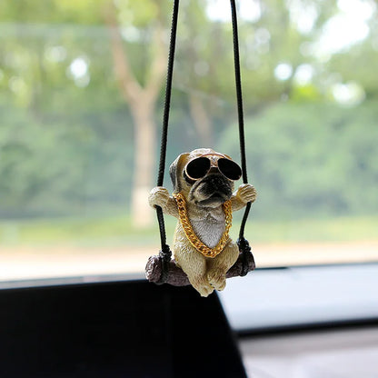 Bulldog Pendant Rearview Mirror
