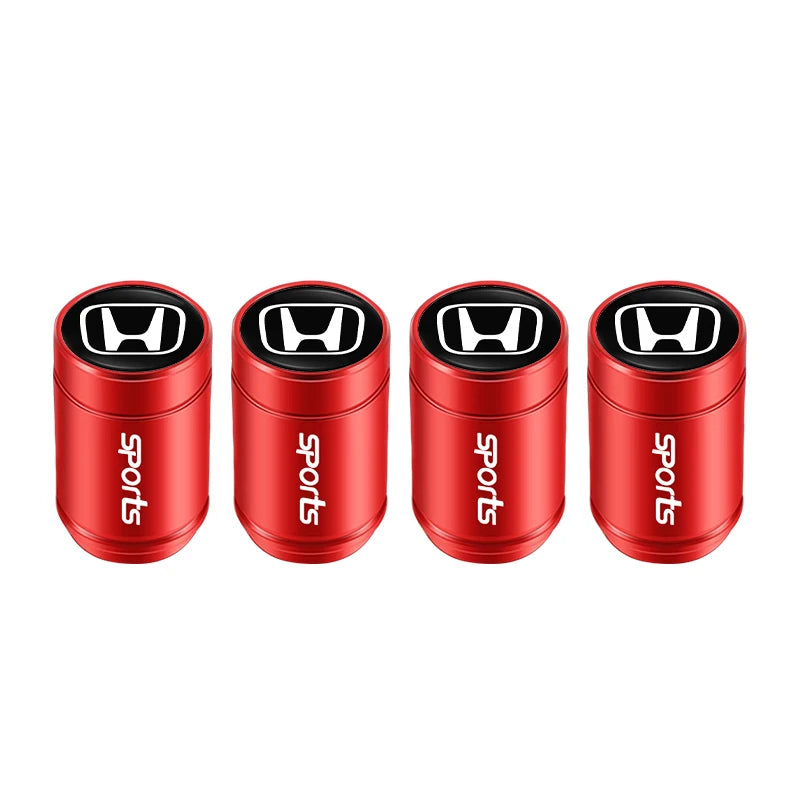 4PCS H Theme Tire Valve Caps