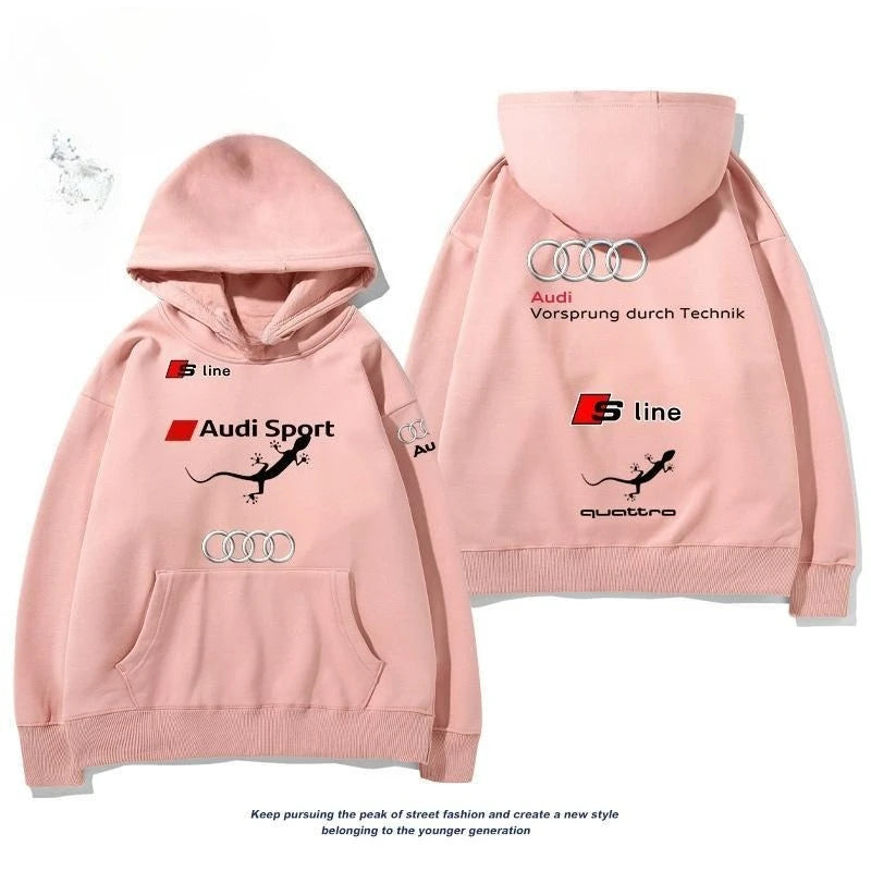 Car Hooded Versatile Casual Hoodie