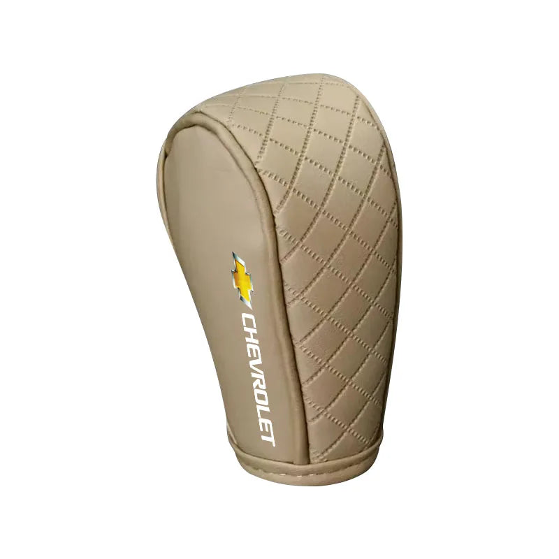 PU Leather Gear Shift Knob Cover | Anti-Slip Protective Sleeve