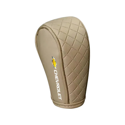 PU Leather Gear Shift Knob Cover | Anti-Slip Protective Sleeve