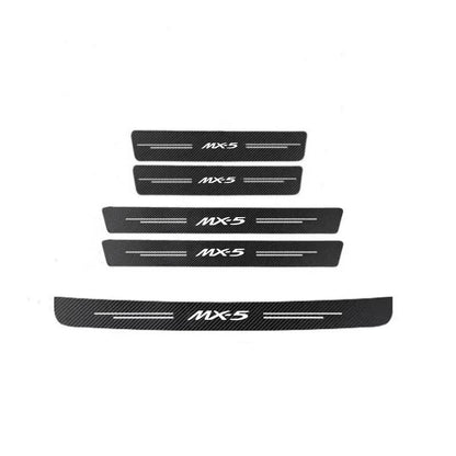 Carbon Fiber Door Threshold Strip Sticker – Car Protective Decal