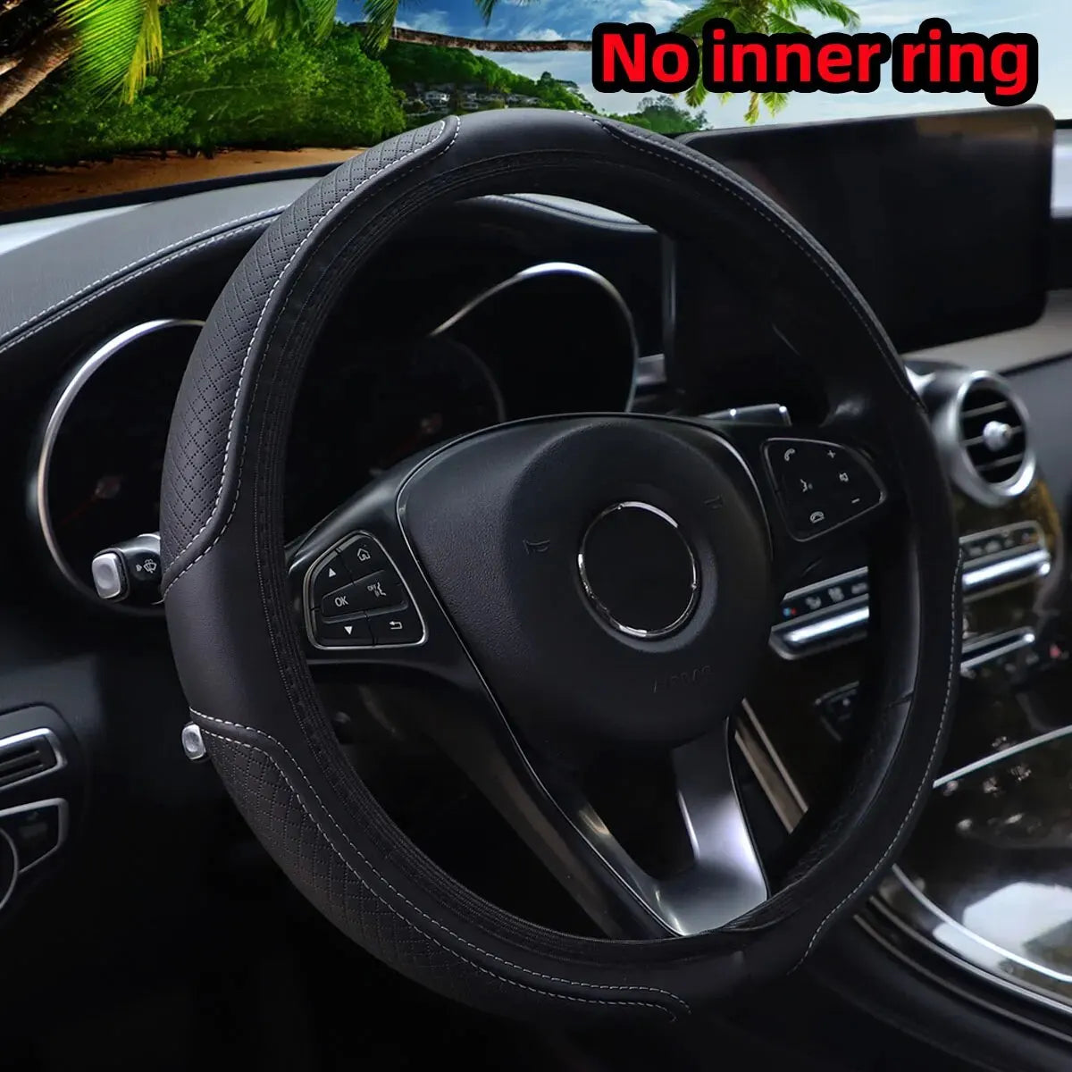 Universal Stretch Steering Wheel Cover