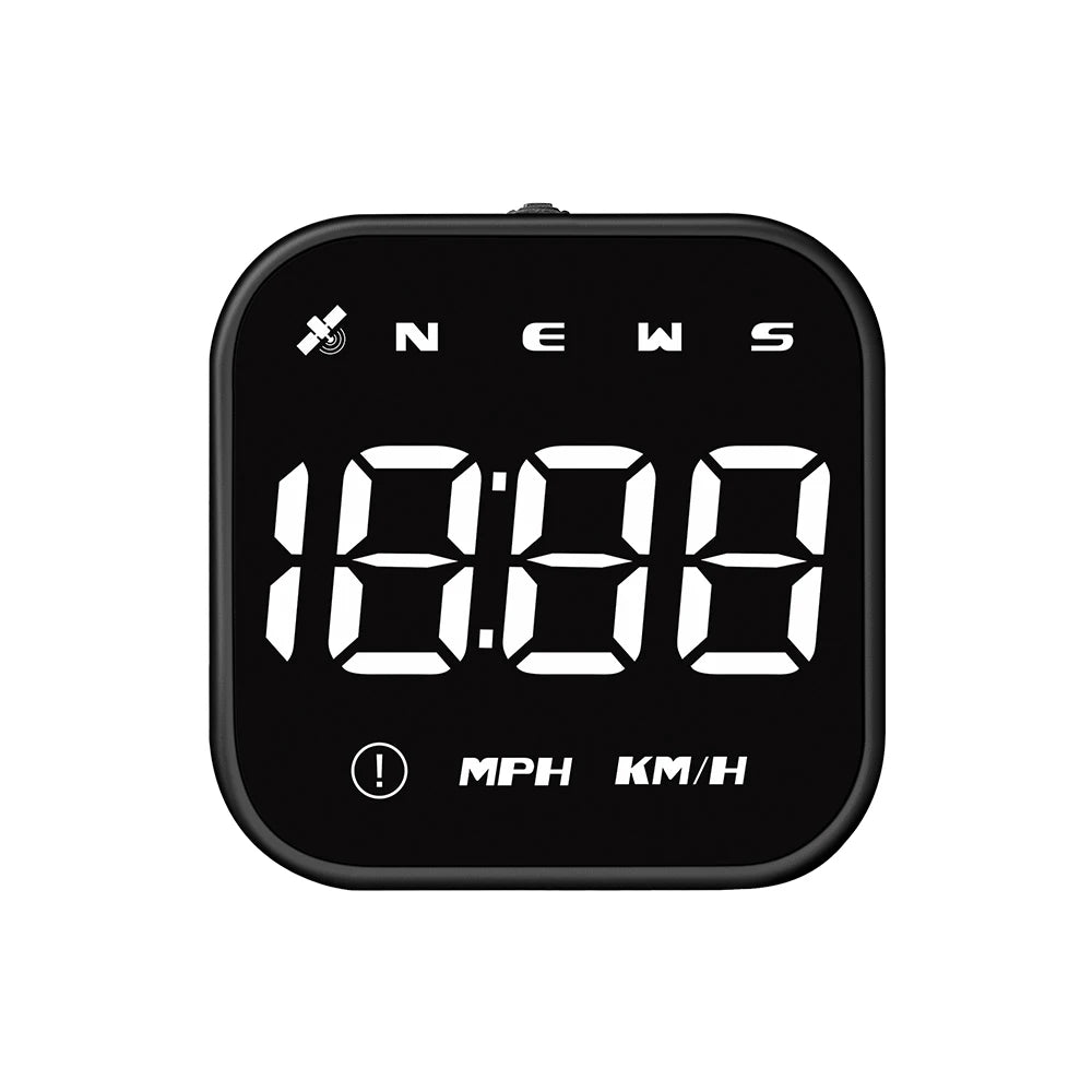 GPS Head-Up Display – Mini HUD Speedometer KMH/MPH for Cars, Trucks & Bikes