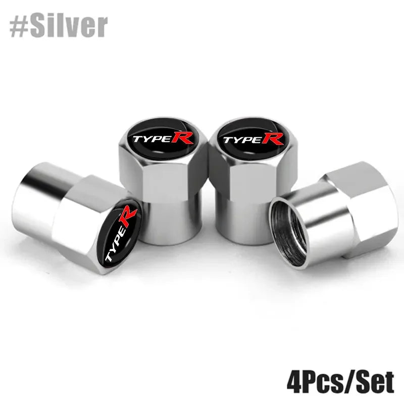 4PCS Type R Valve Caps