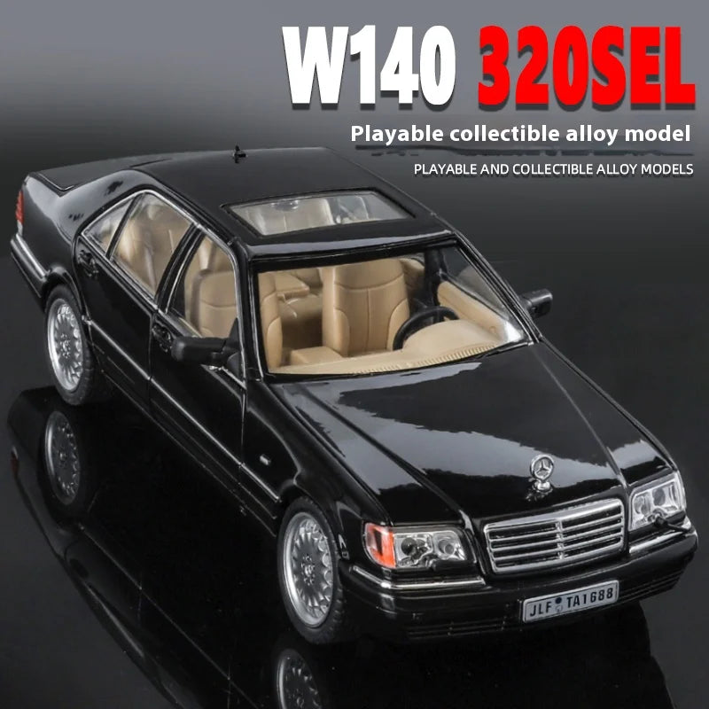 Classic Luxury Sedan Diecast Model