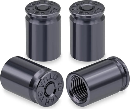 4PCS Aluminum Alloy Car Tire Valve Stem Caps