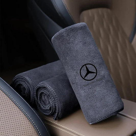Car Microfiber Cleaning & Drying Towel – Suede 30x60cm