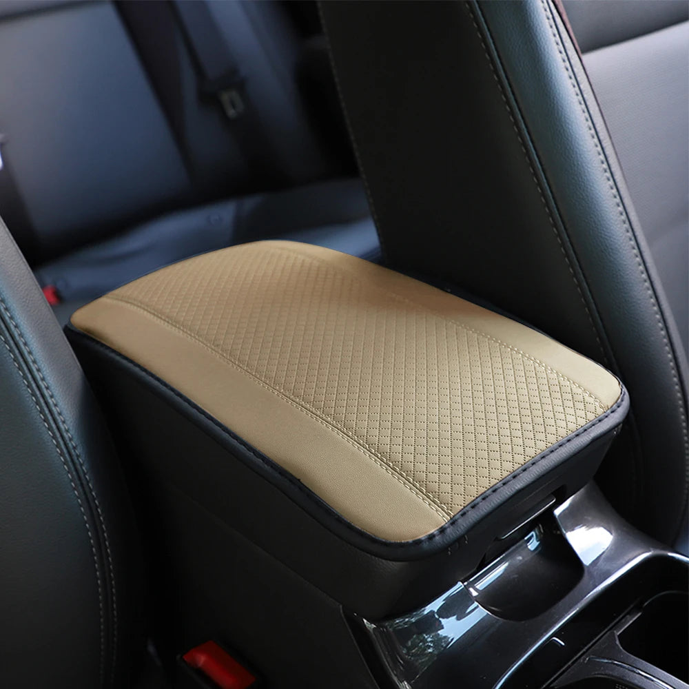 Embossed Car Armrest Pad Center Console
