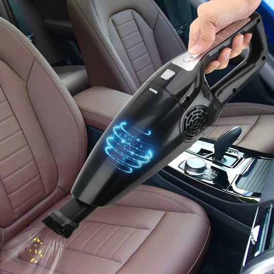Portable Car Vacuum Cleaner 120W – Wet & Dry Dual-Use 12V