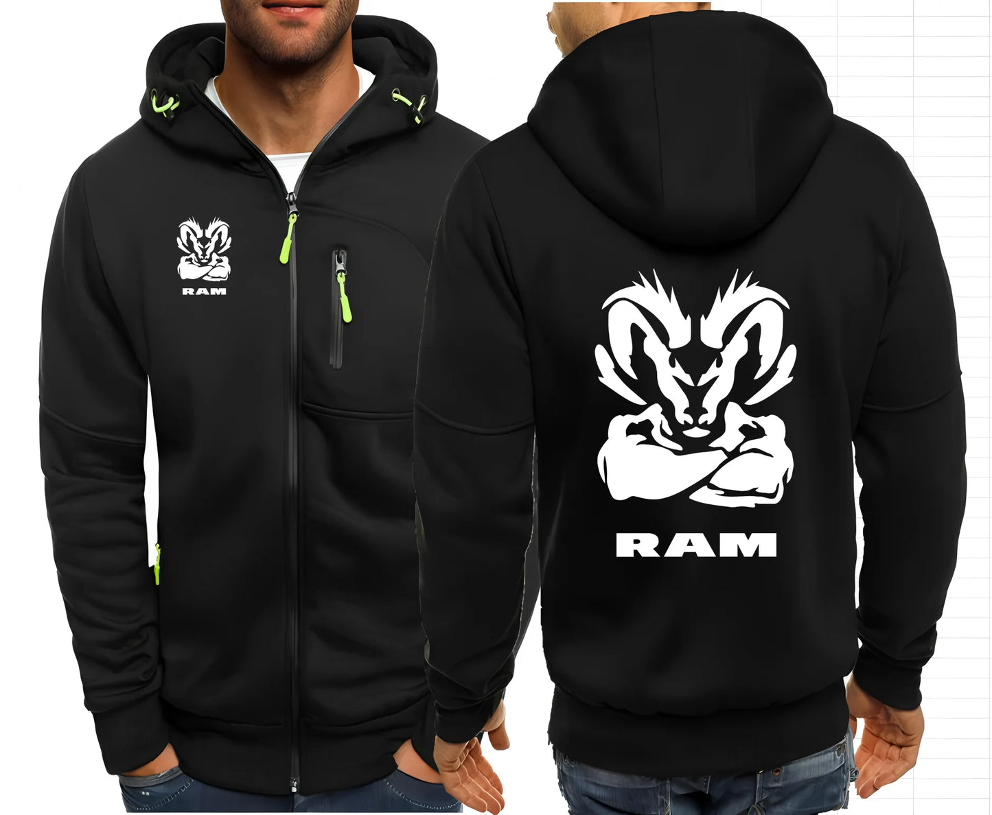 RAM Zip Hoodie