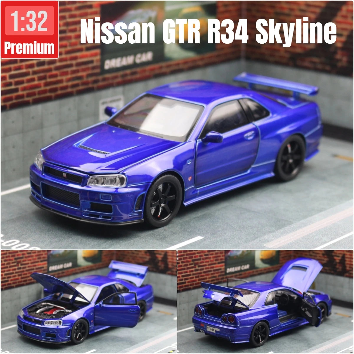 Performance Sports Car Diecast Model