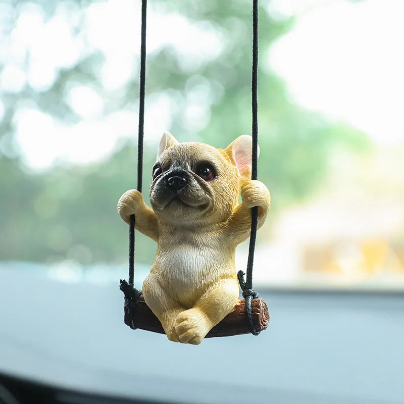 Bulldog Pendant Rearview Mirror