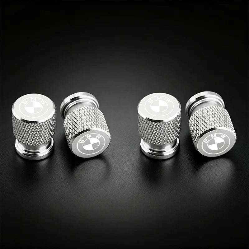 Aluminum Tire Valve Stem Caps – Set of 4 | Dustproof & Waterproof