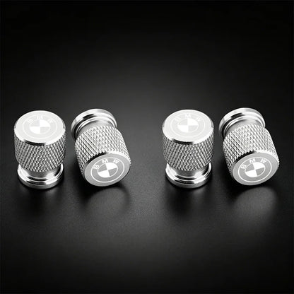 Aluminum Tire Valve Stem Caps – Set of 4 | Dustproof & Waterproof