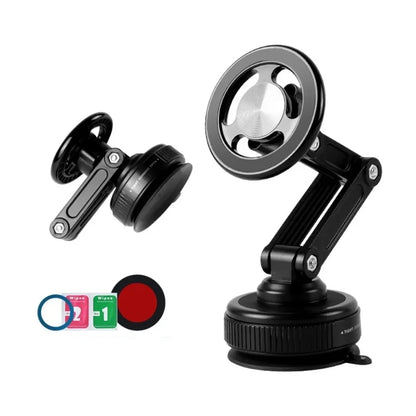 Universal Vacuum Suction Magnetic Phone Holder 360° Foldable Mount