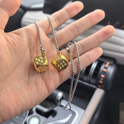 Stainless Steel Rearview Mirror Charm