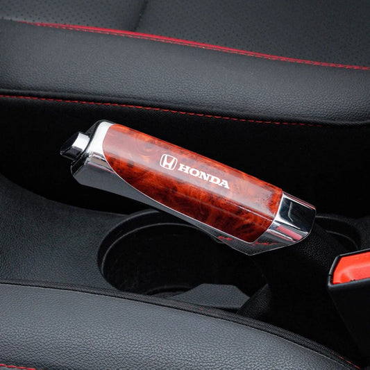 Hand Brake Cover | Carbon Fiber & Wood Grain ABS Handbrake Grip