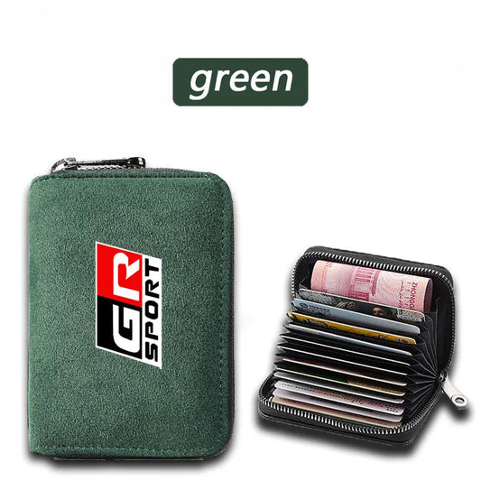 ID Card Coin Pouch Wallet – Compact Car Accessory Purse