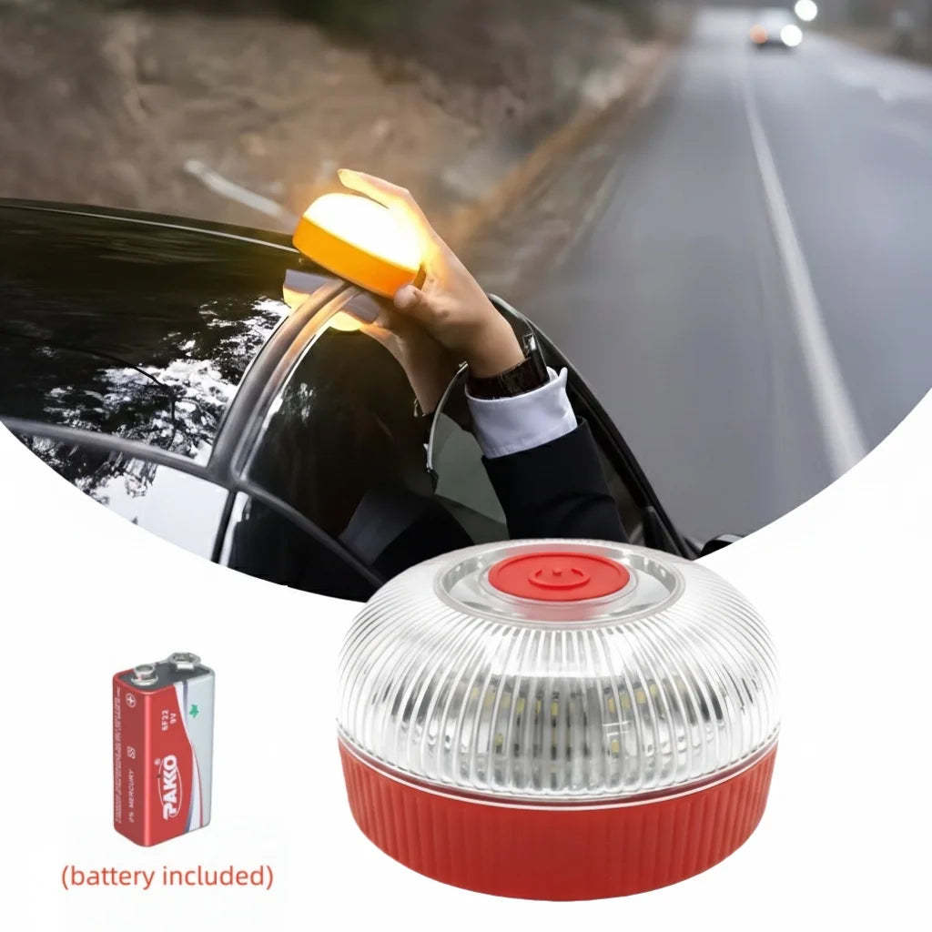 Portable Car Emergency Light - Magnetic LED Strobe
