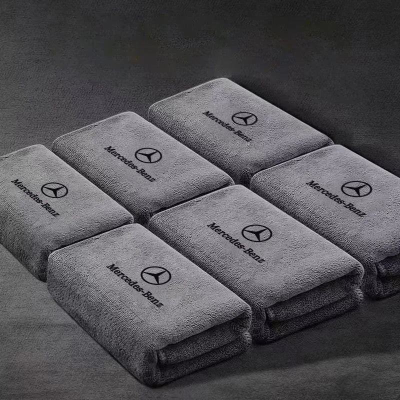 Car Microfiber Cleaning & Drying Towel – Suede 30x60cm