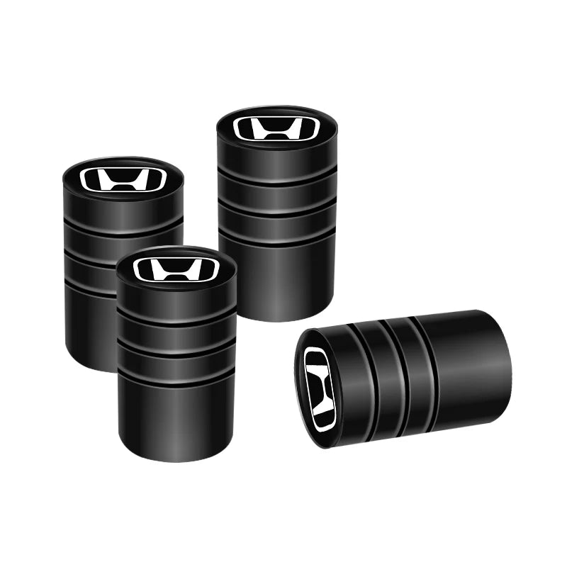 4PCS H Theme Tire Valve Caps