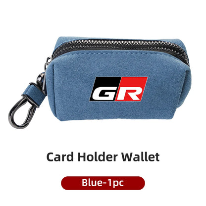 Compact Wallet Coin Purse & Card Organizer for Car Enthusiasts