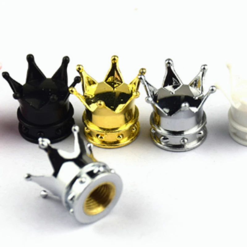4Pcs Universal Crown Valve Caps
