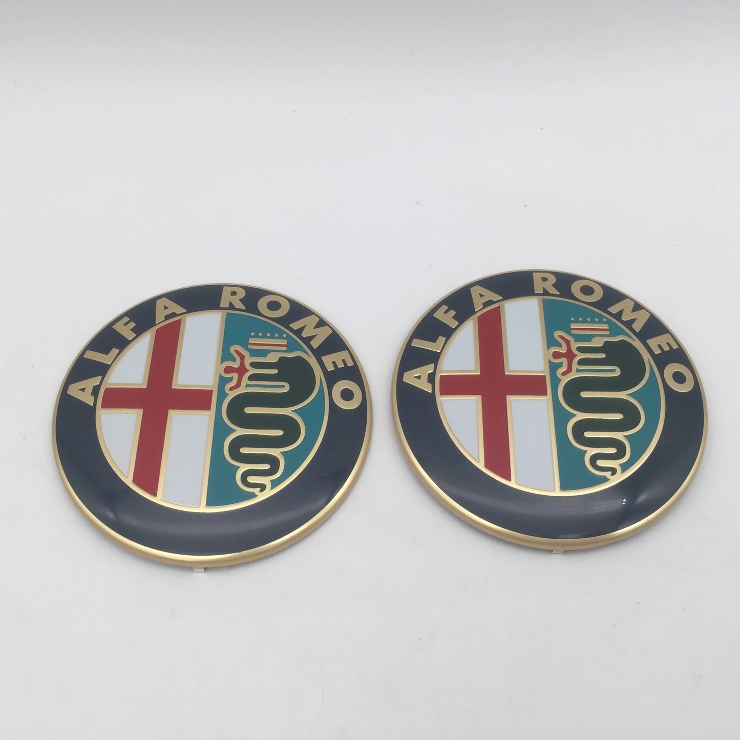 Car Hood Emblem Badge 7.4cm – Front & Rear Trunk Decal Sticker Set of 2