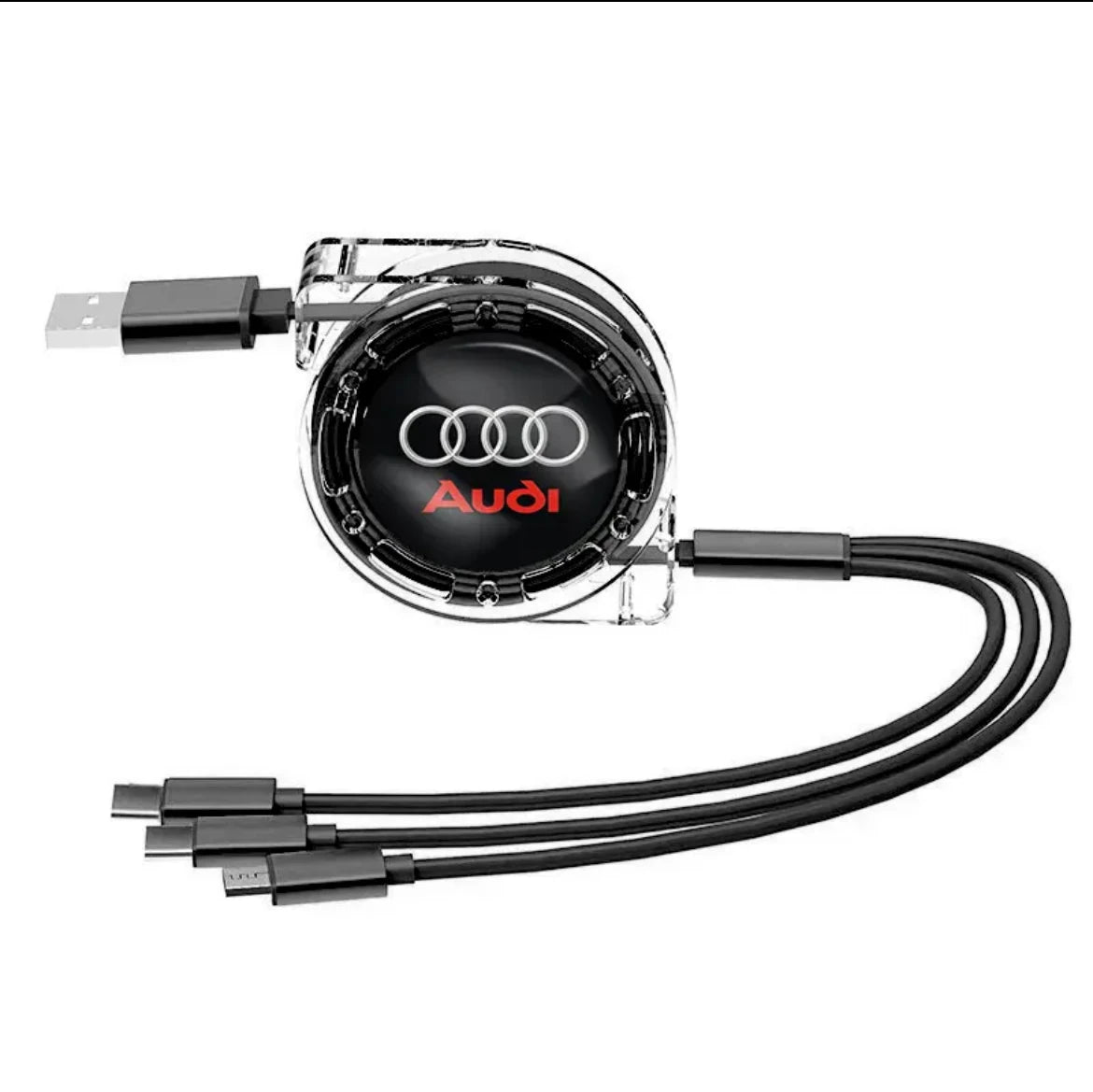3-in-1 Retractable Fast Charging Cable