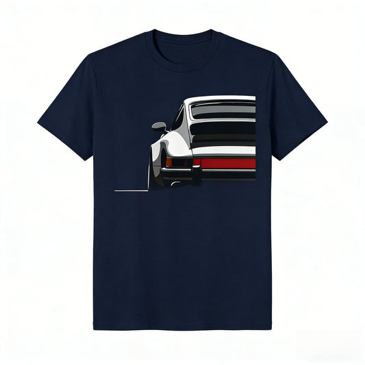 Chemise en coton voiture de sport de course