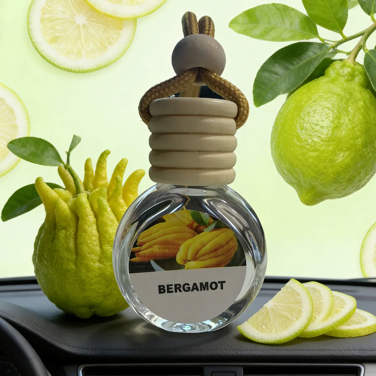 Car Air Freshener Essential Oil – Long-Lasting 180-Day Fragrance (9 Scents)