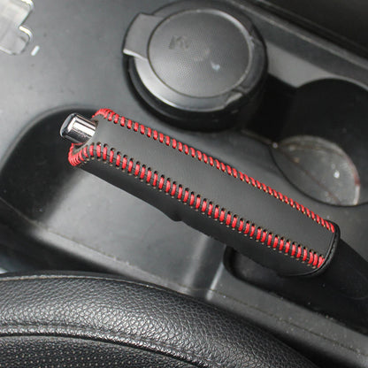 PU Leather Car Gears Handbrake Cover